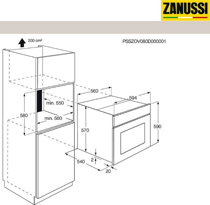 Zanussi ZOA35752XD User Manual