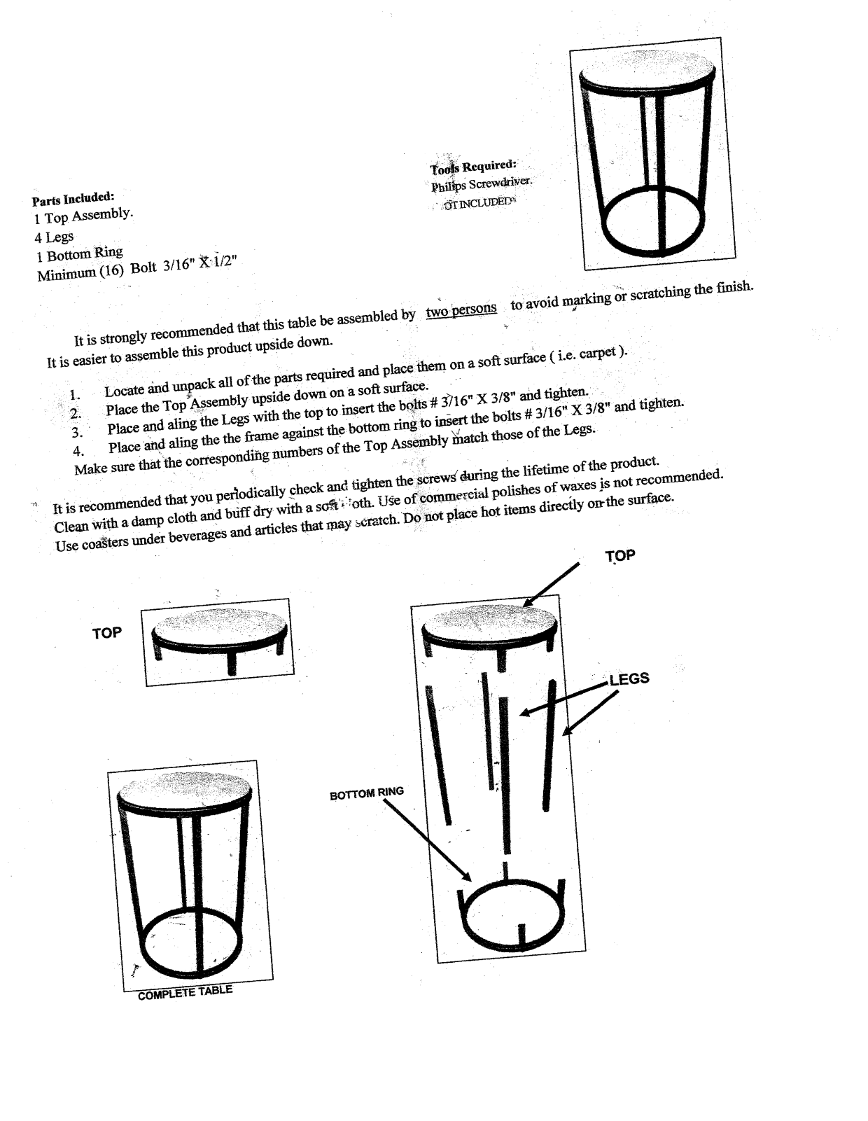 Greyleigh™ W004211668 Assembly Instructions - ManualMachine.com