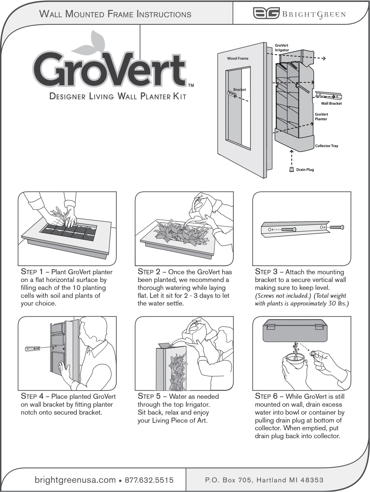 Grovert NWB1009 Installation & Assembly - ManualMachine.com