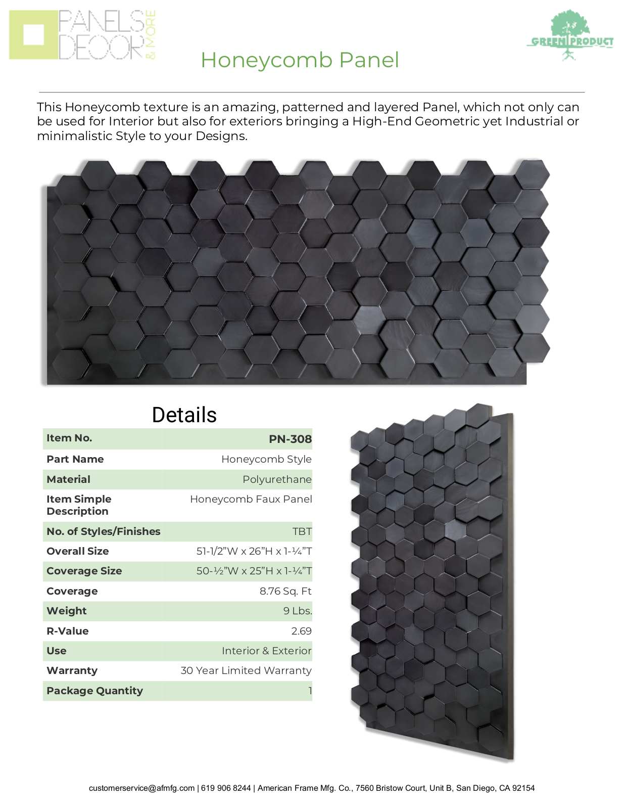 Panels Decor PNED1033 Specifications - ManualMachine.com