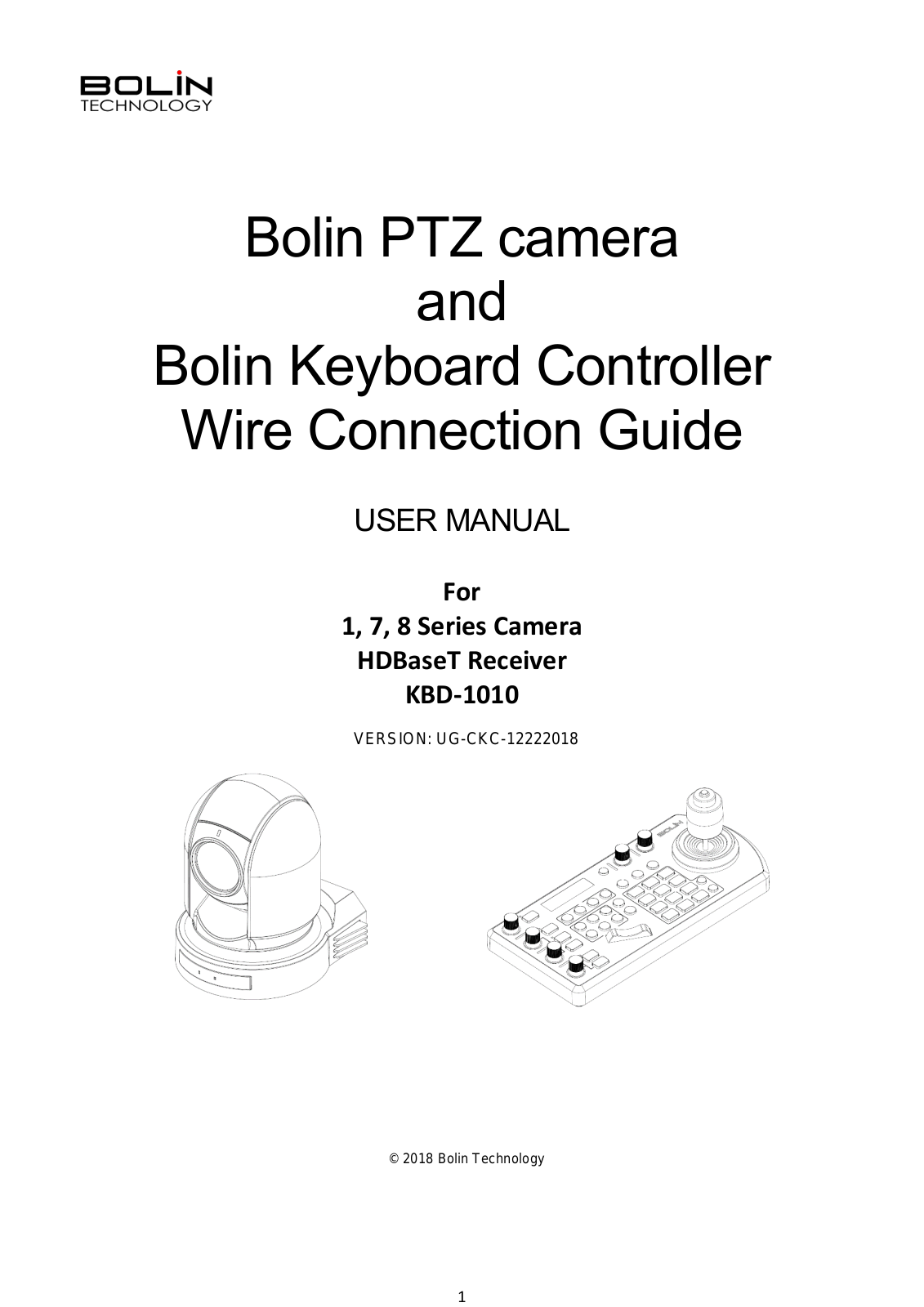 Bolin UG-CKC-12222018 User guide - ManualMachine.com