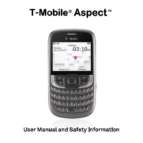ZTE Aspect (T-Mobile), F555 (T-Mobile) User Manual