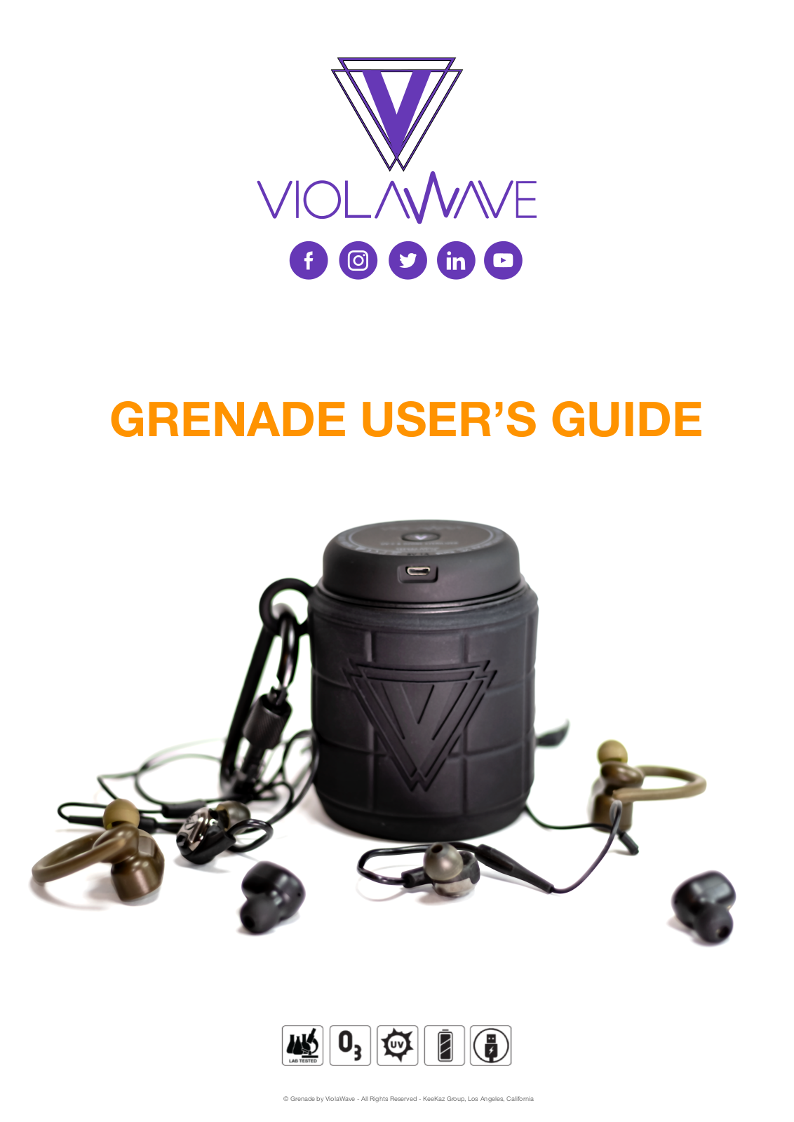 ViolaWave Grenade User manual - ManualMachine.com