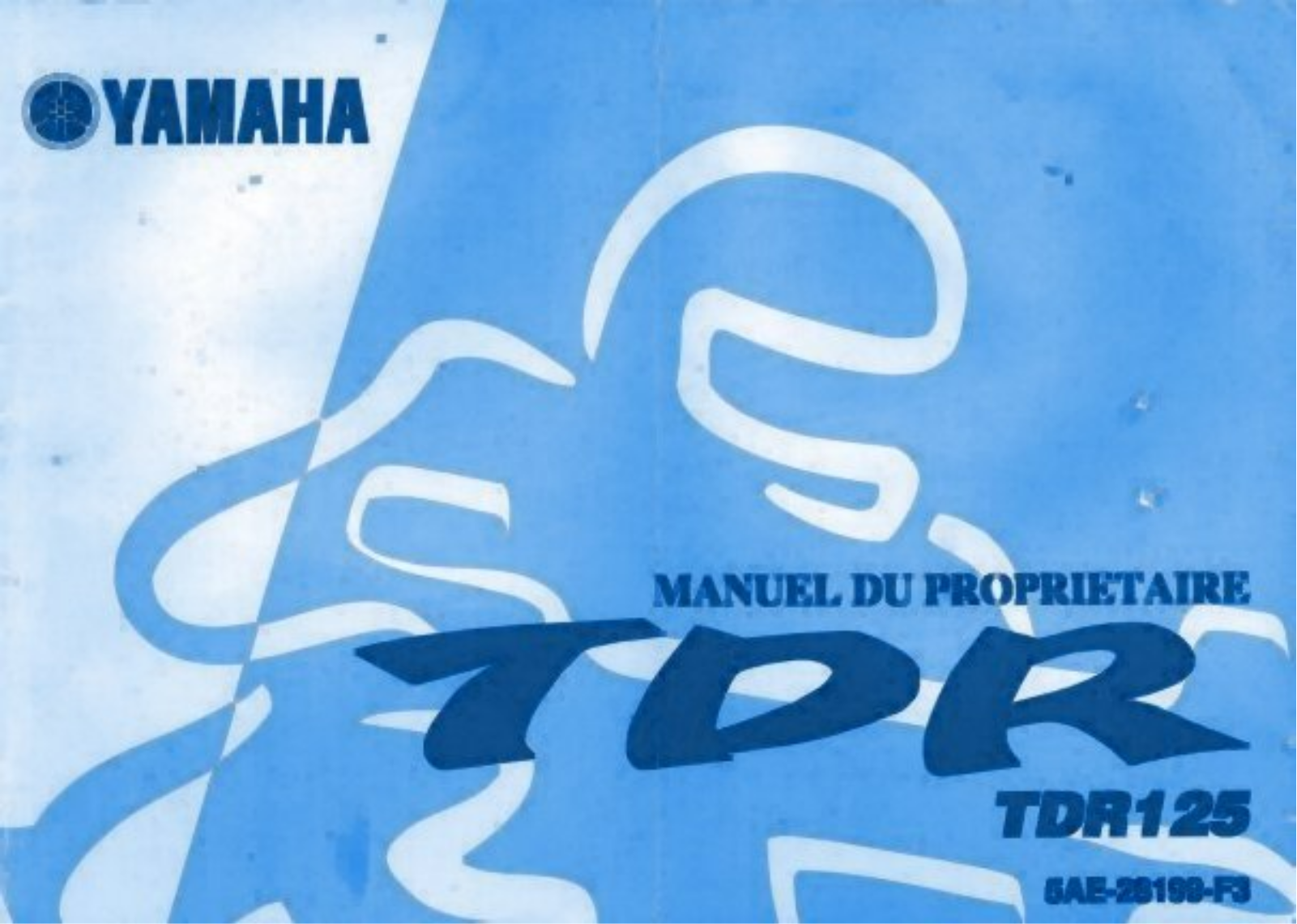 YAMAHA TDR125 User Manual