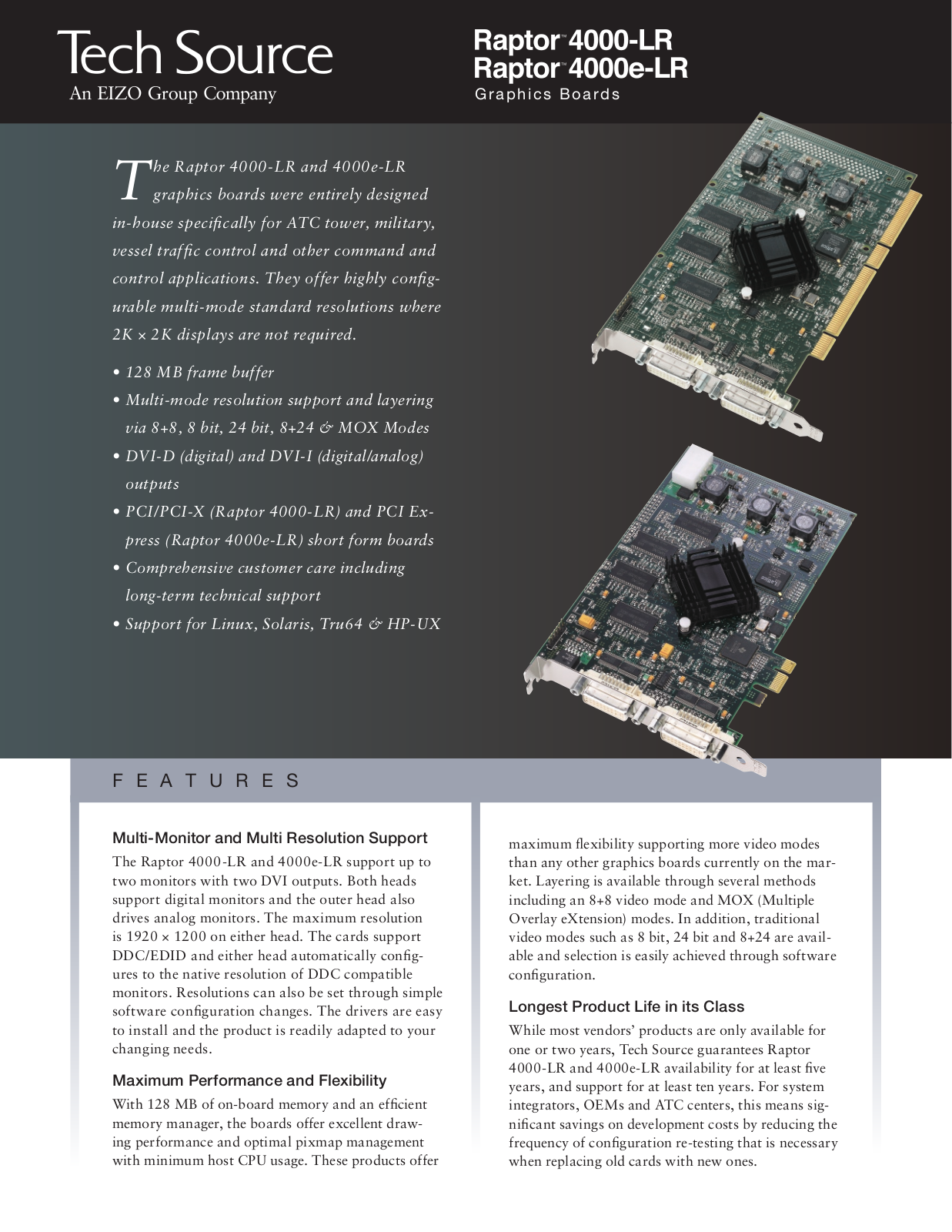 Eizo 4000-LR, 4000e-LR User Manual