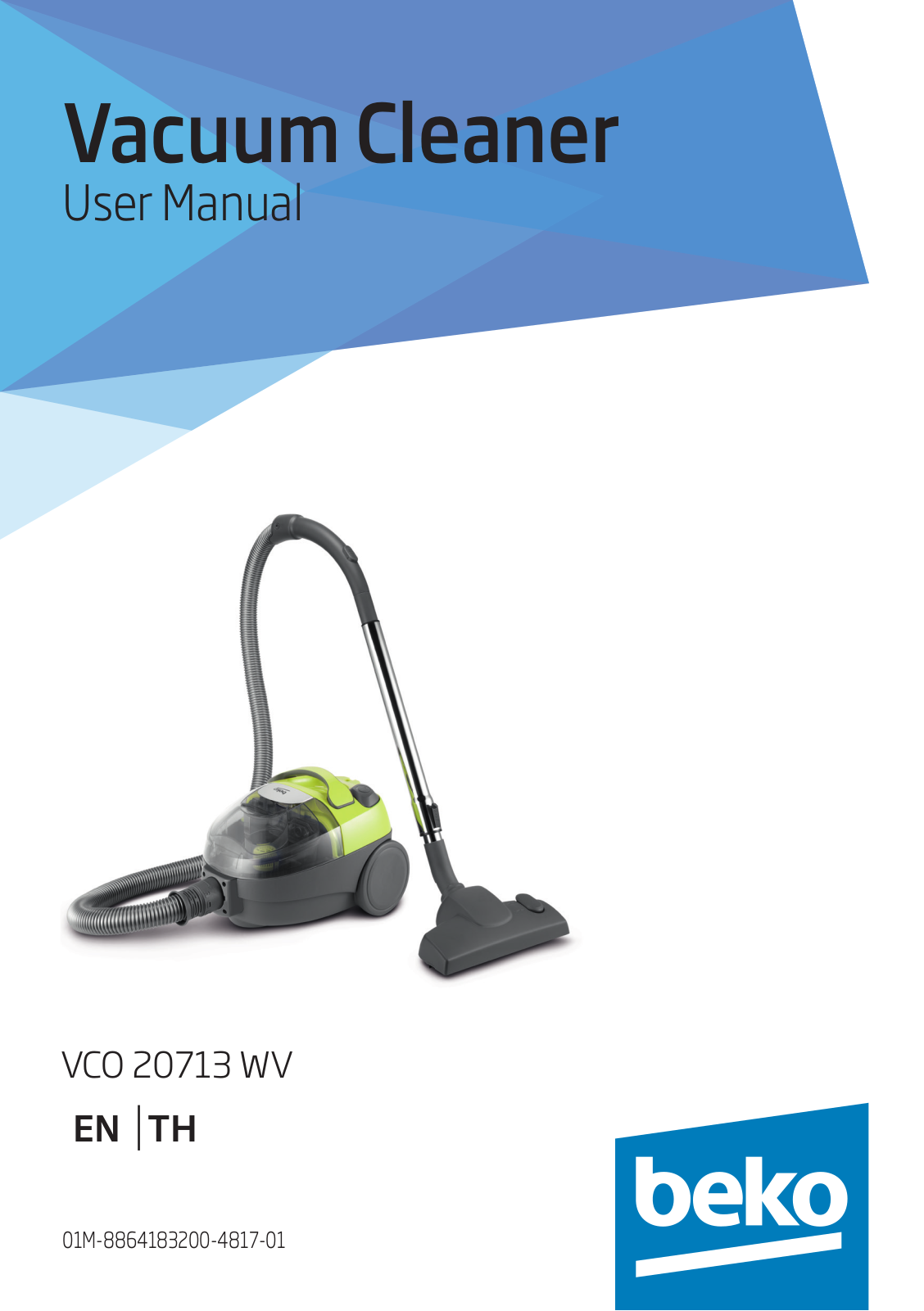 Beko VCO 20713 WV User manual