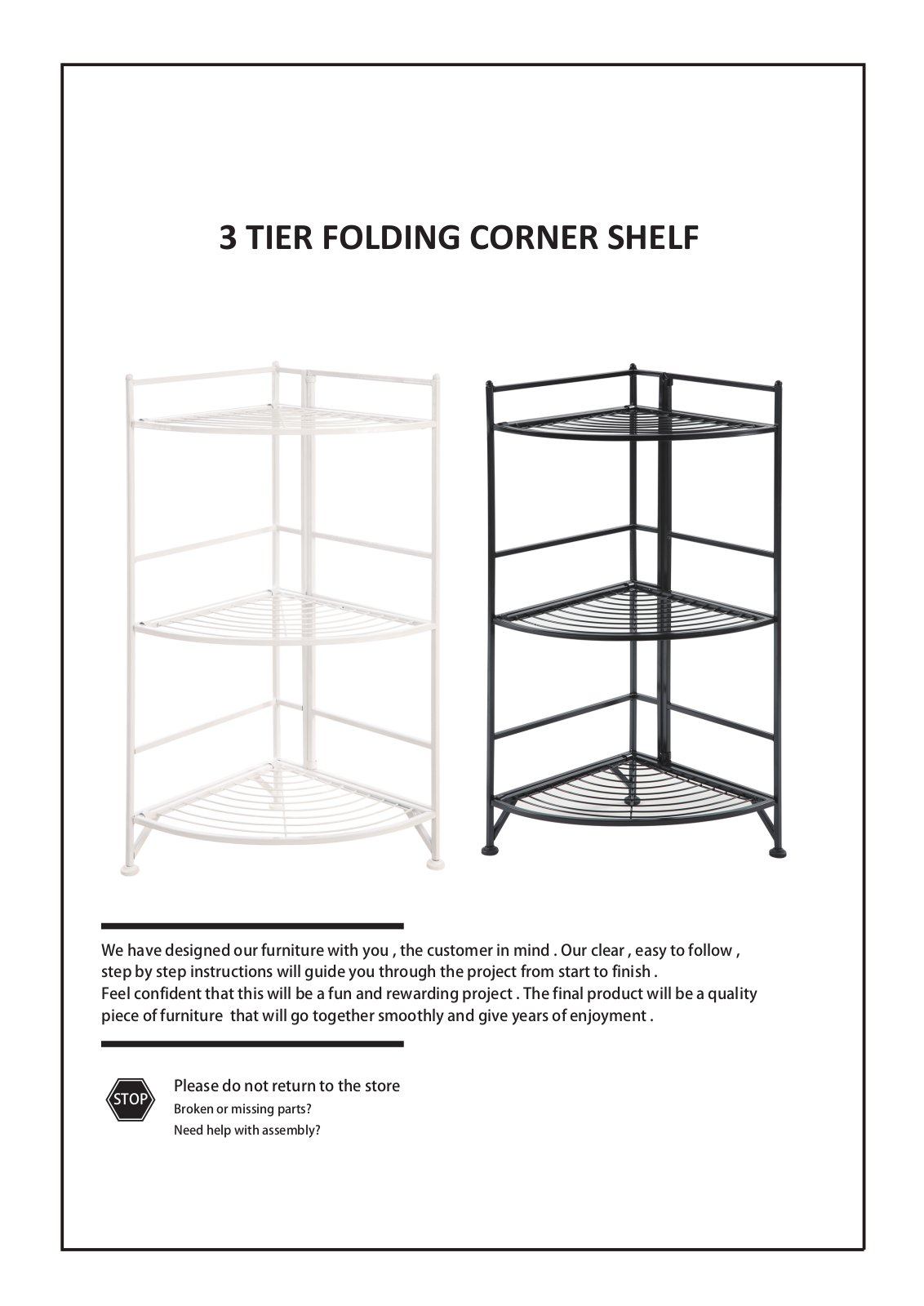 Zipcode Design W006110986 Assembly Instructions - ManualMachine.com