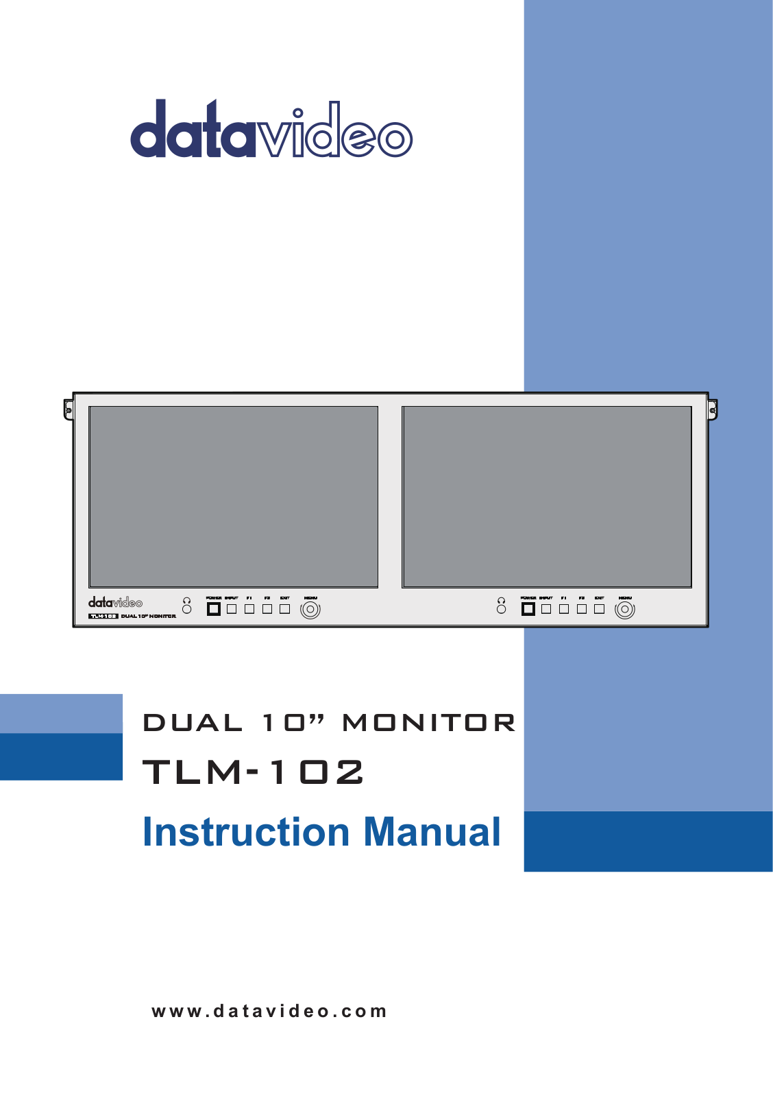 Datavideo TLM-102 Users Manual