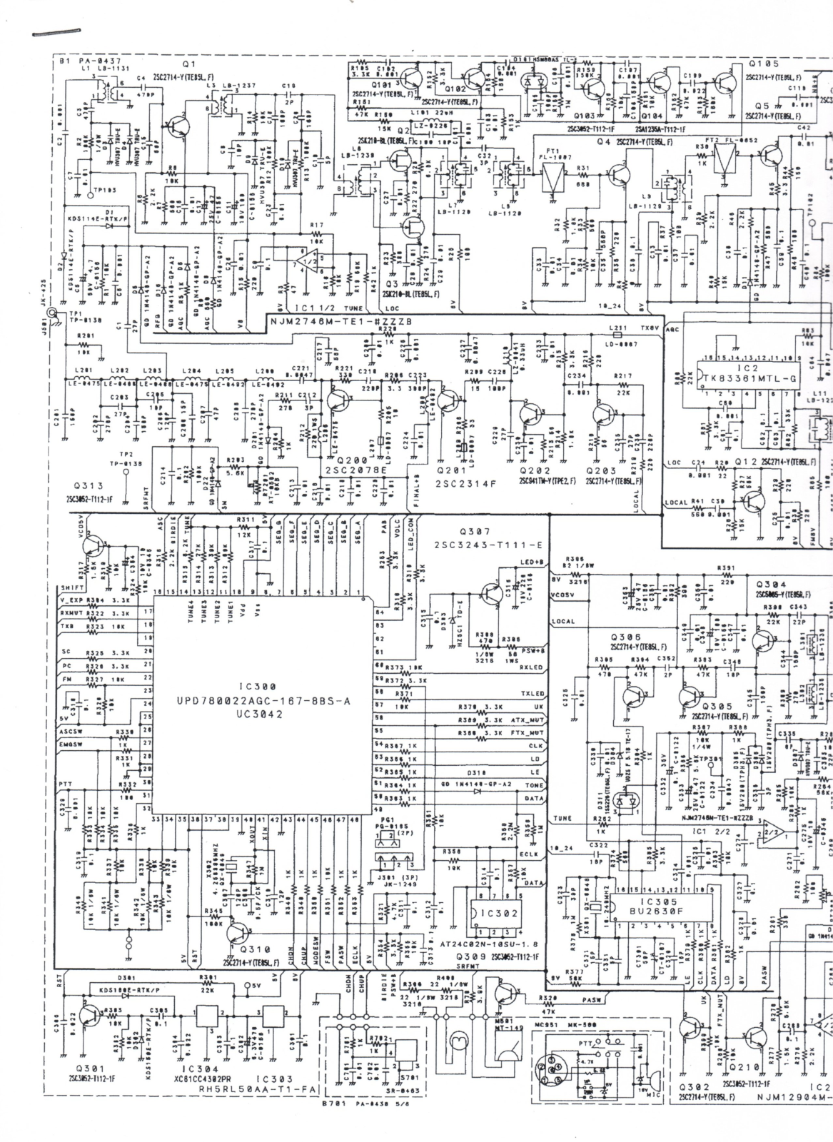 President Walker Schematic