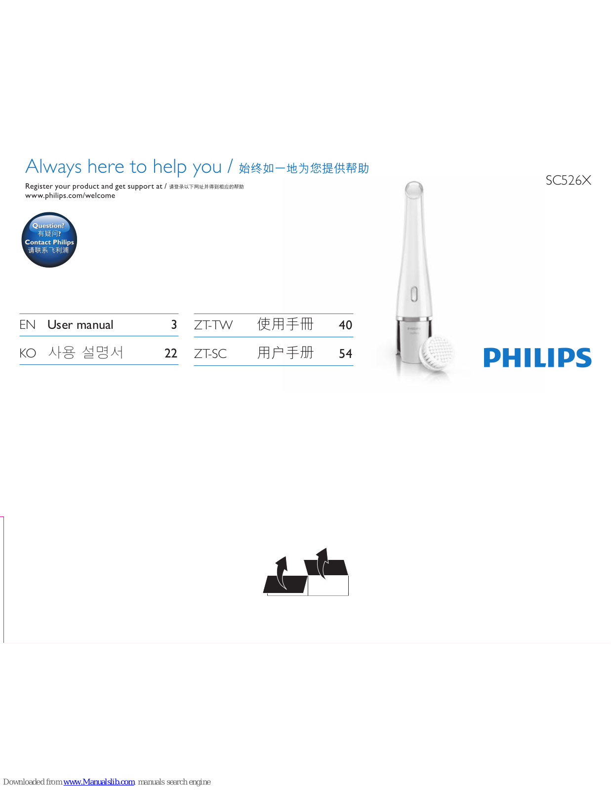 Philips SC526X User Manual - ManualMachine.com