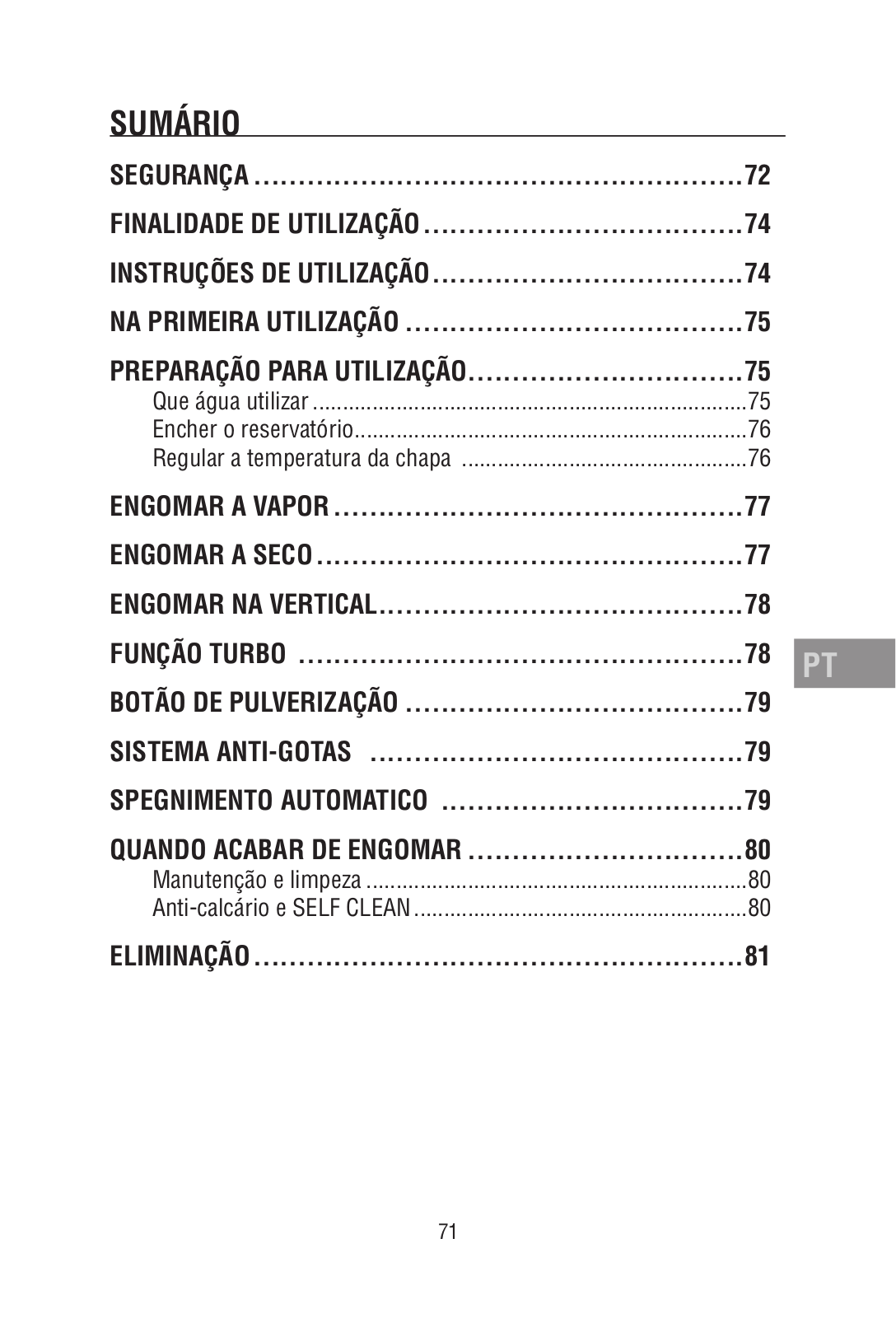 Delonghi FXG 24A T User Manual