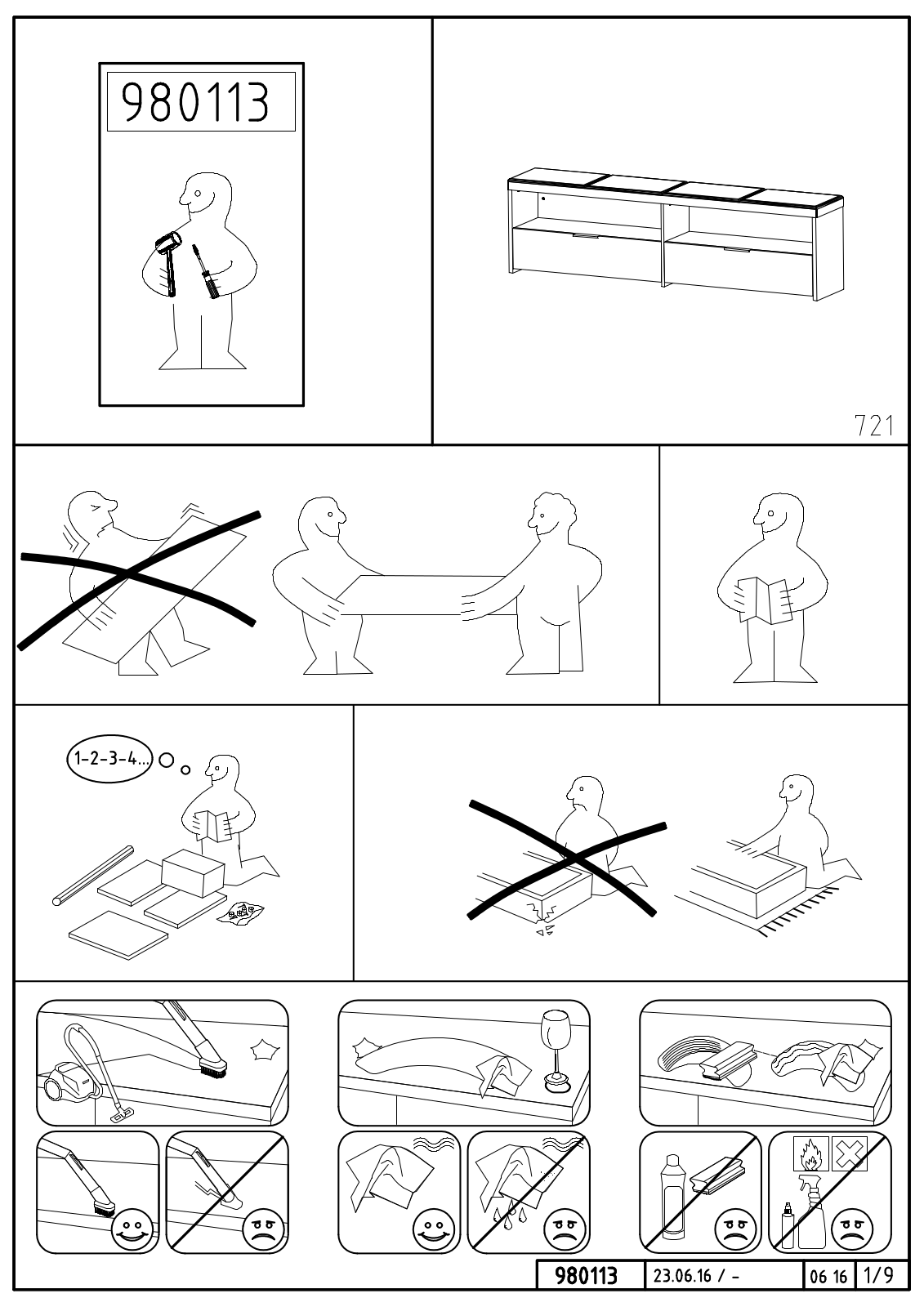 Wimex 980113 Assembly instructions