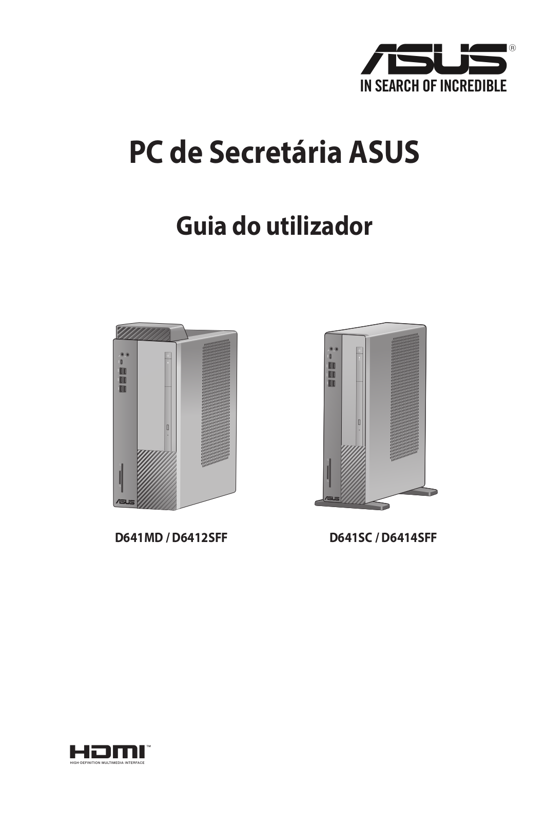 Asus S641SC User’s Manual