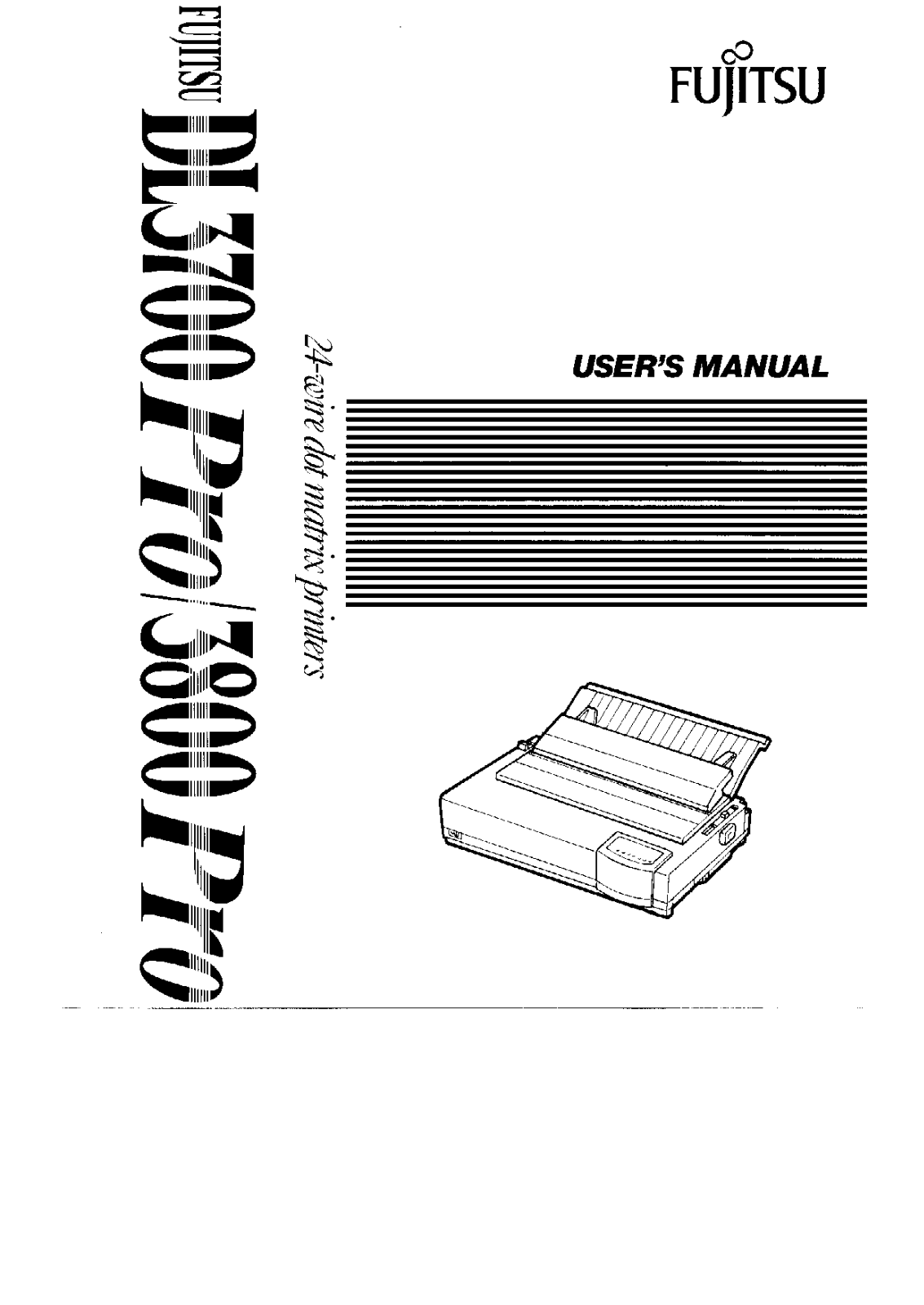 Fujitsu DL 3700 Pro, 3800 Pro User Manual