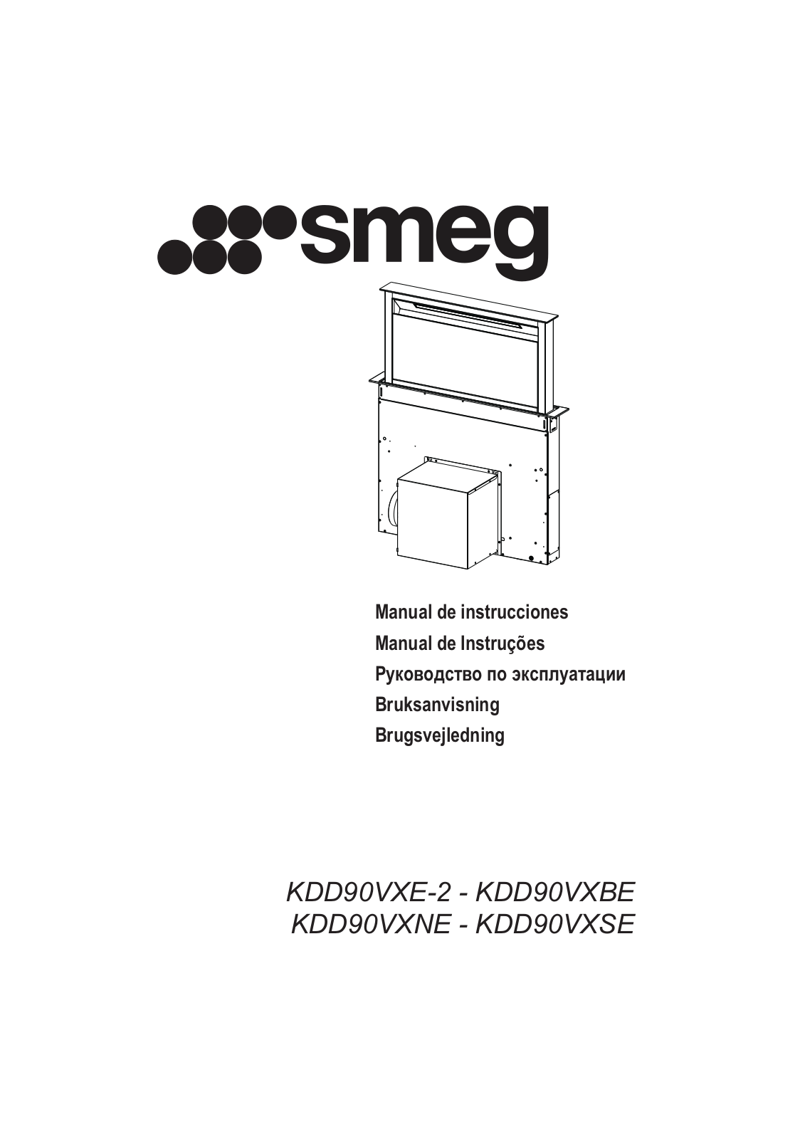 Smeg KDD90VXBE User Manual