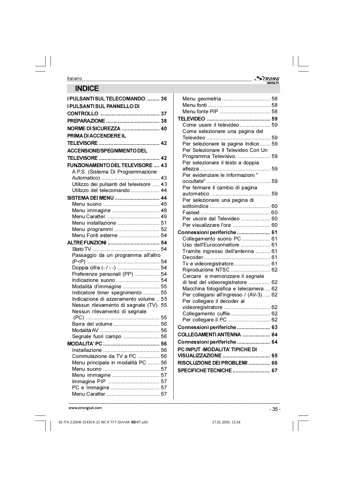 Strong SRT L 2350 User Manual