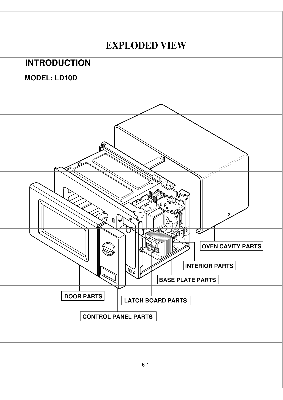 Amana Ld10d Service Manual