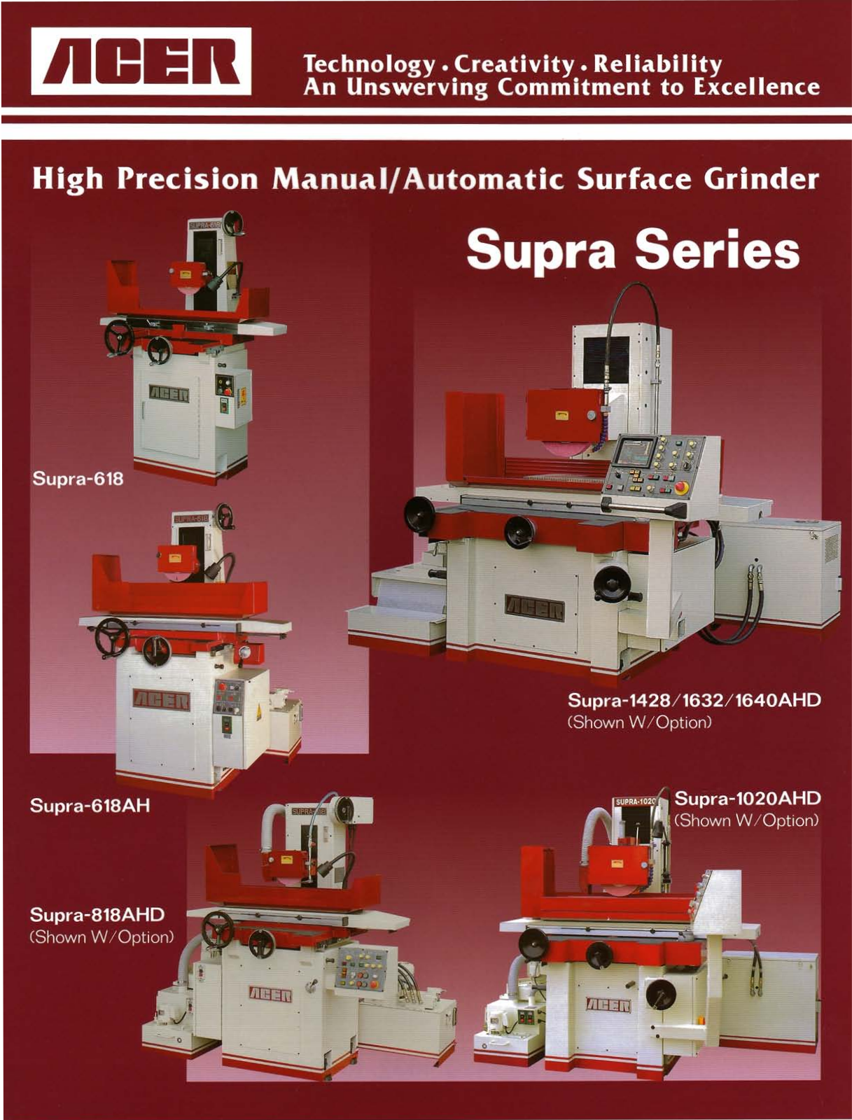 acer Grinders Supra User Manual