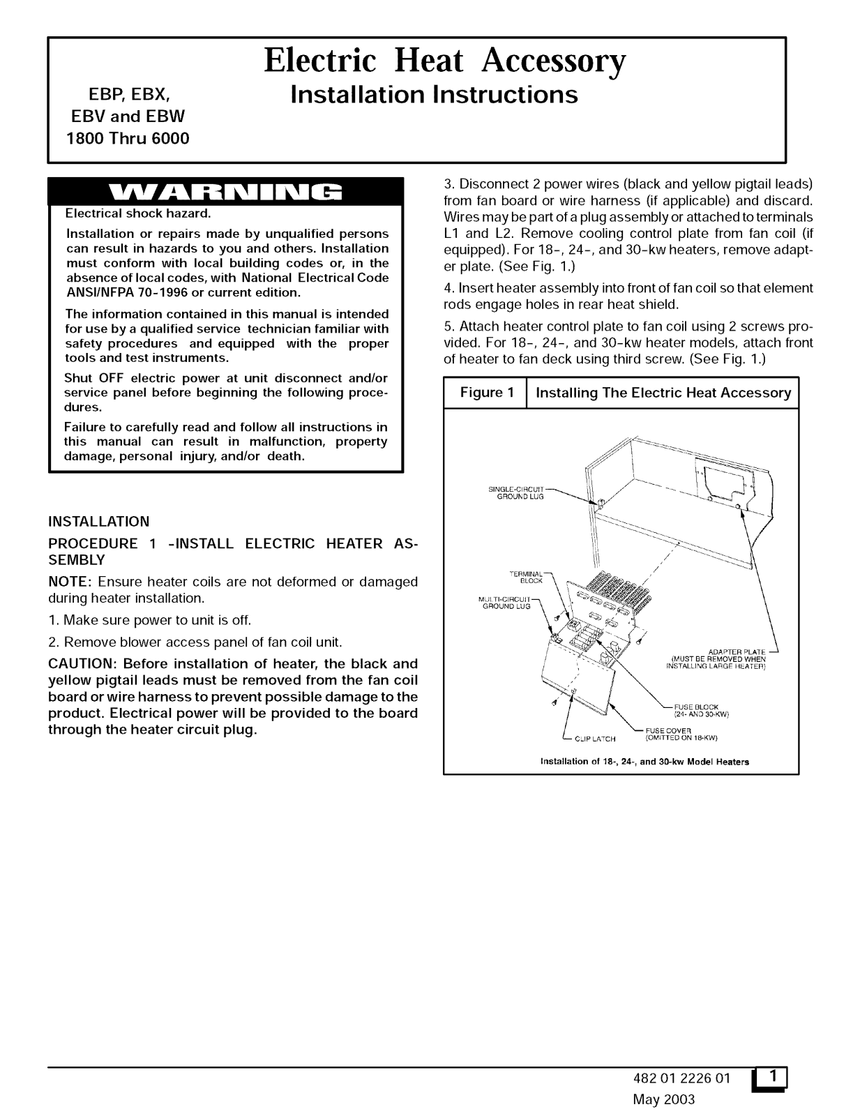 ICP EBP1800A1, EBP1800B1, EBP2400A1, EBP2400B1, EBP3000A1 Installation Guide - ManualMachine.com