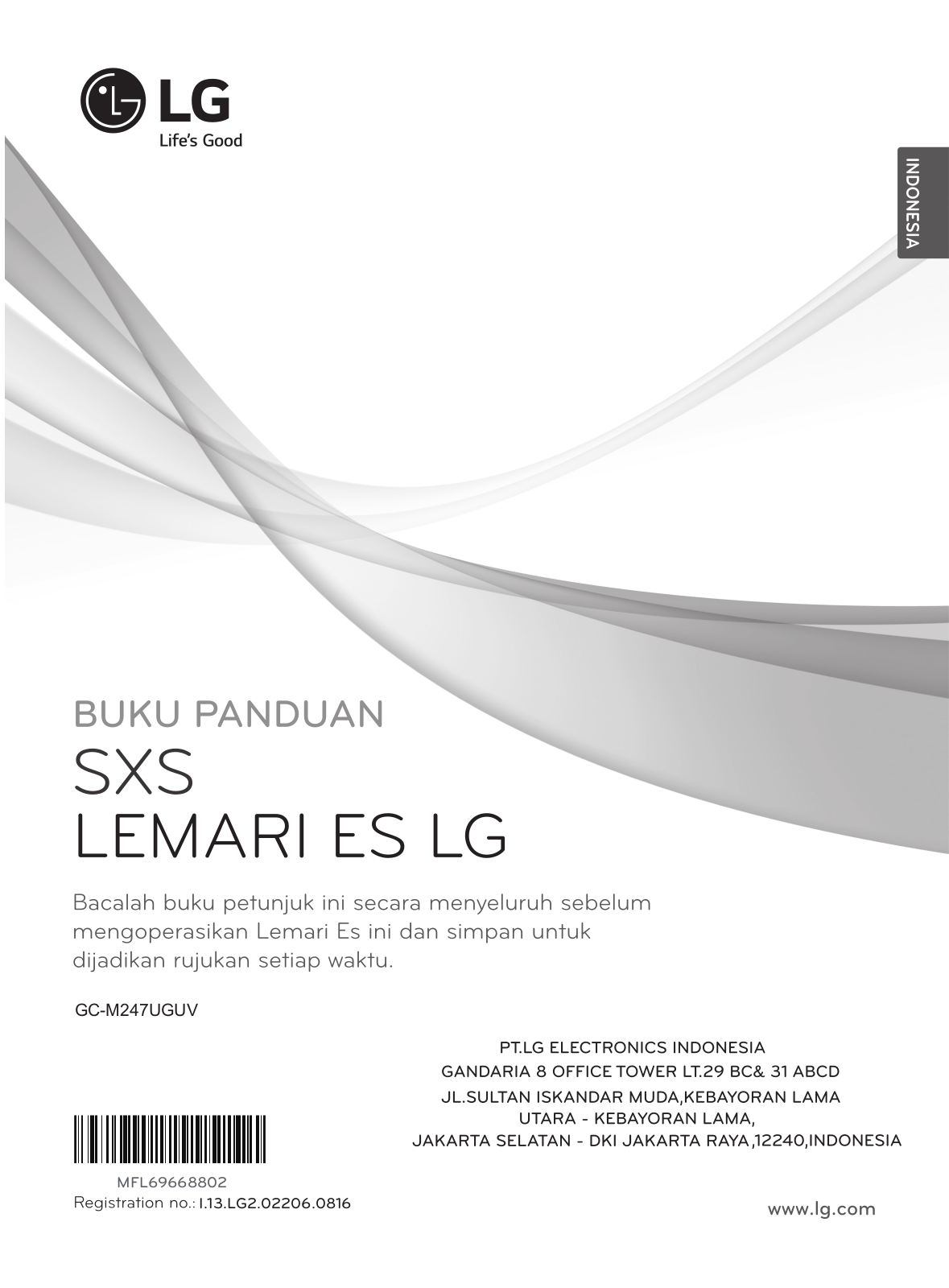 LG GC-M247UGUV Manual book