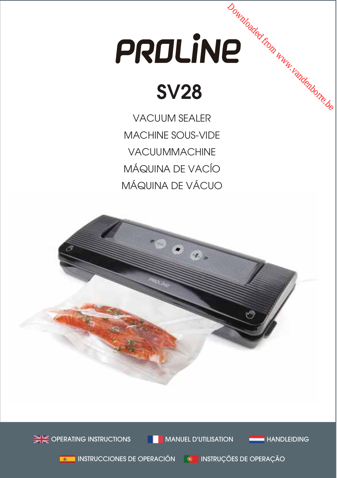 PROLINE SV28 User Manual