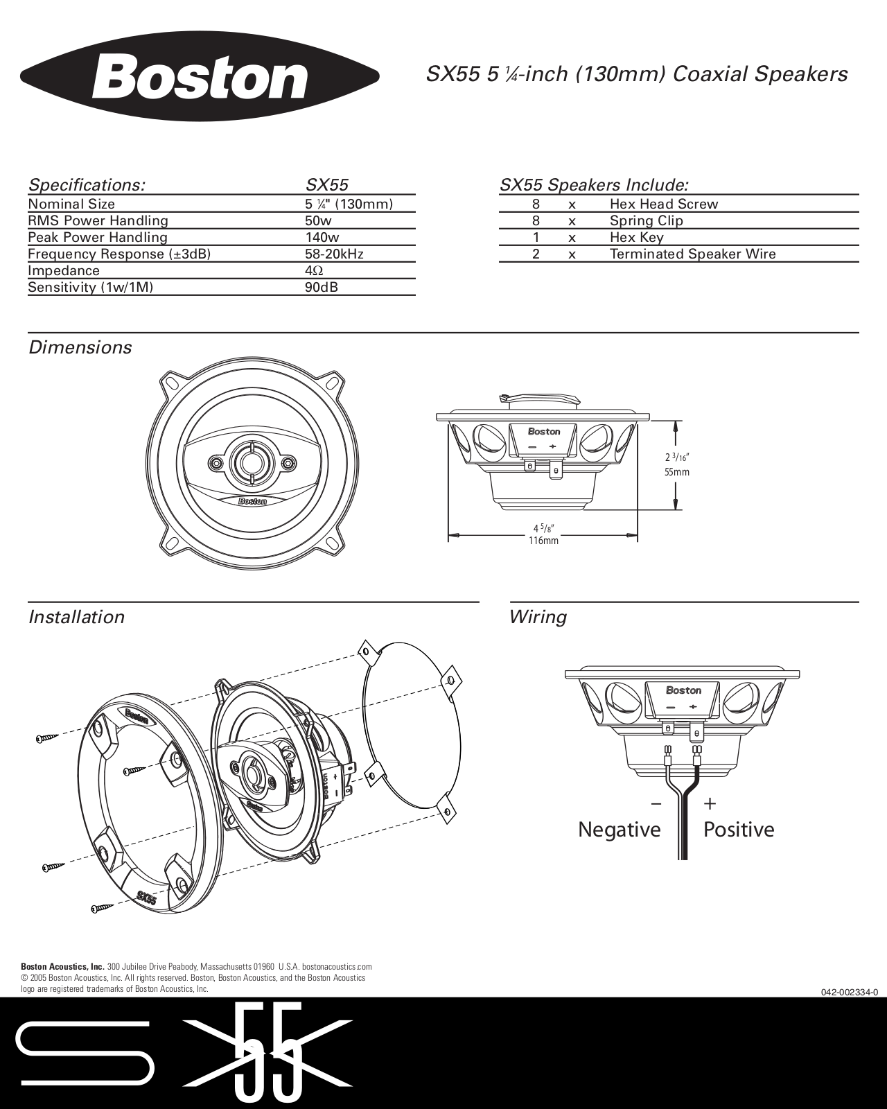 Boston Dynamics SX55 User Manual - ManualMachine.com