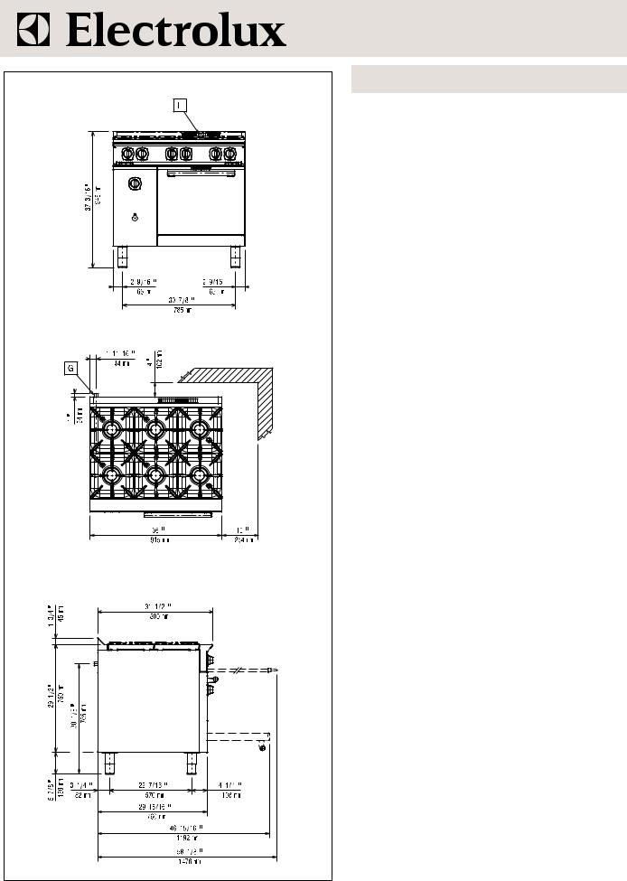 Electrolux 169005 (ACFG36), 169039 (ACFG36T) General Manual