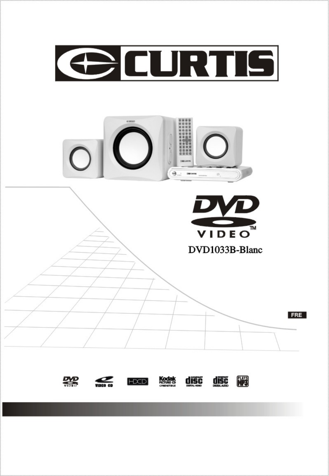 CURTIS DVD1033B User Manual