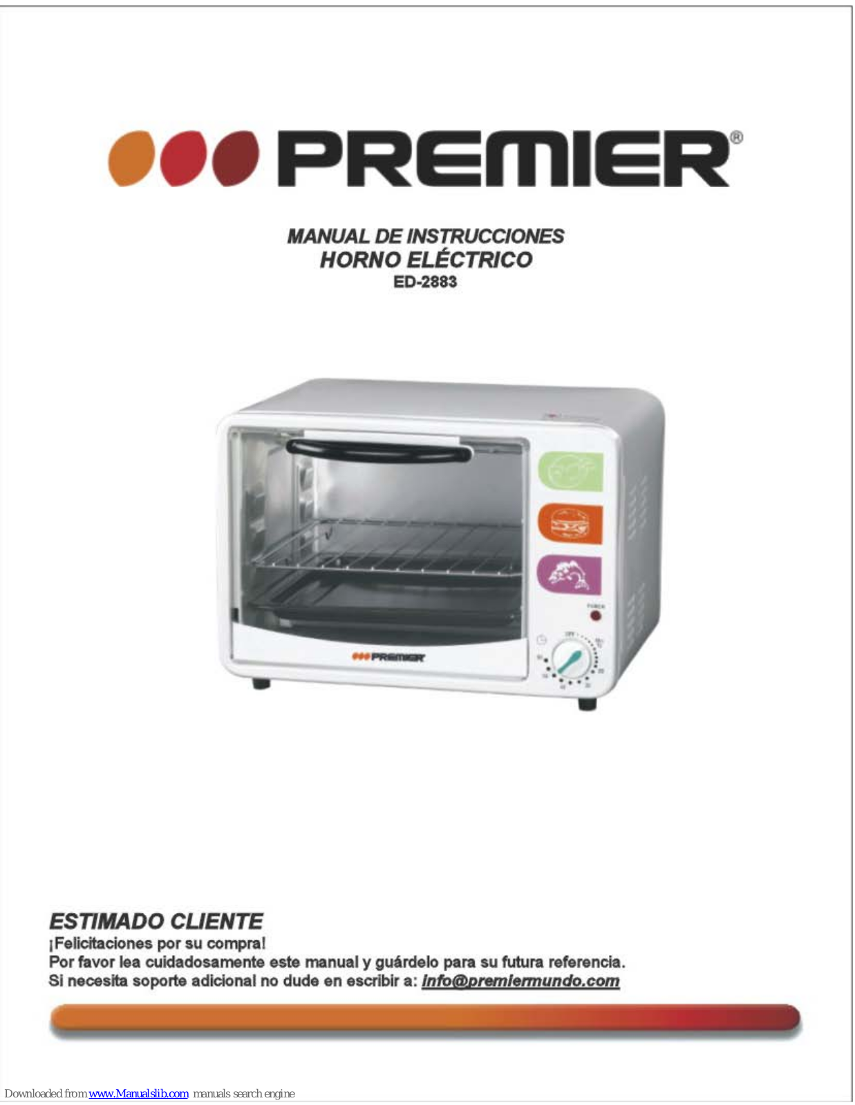 Premier ED·288$ Instructlon Manual - ManualMachine.com