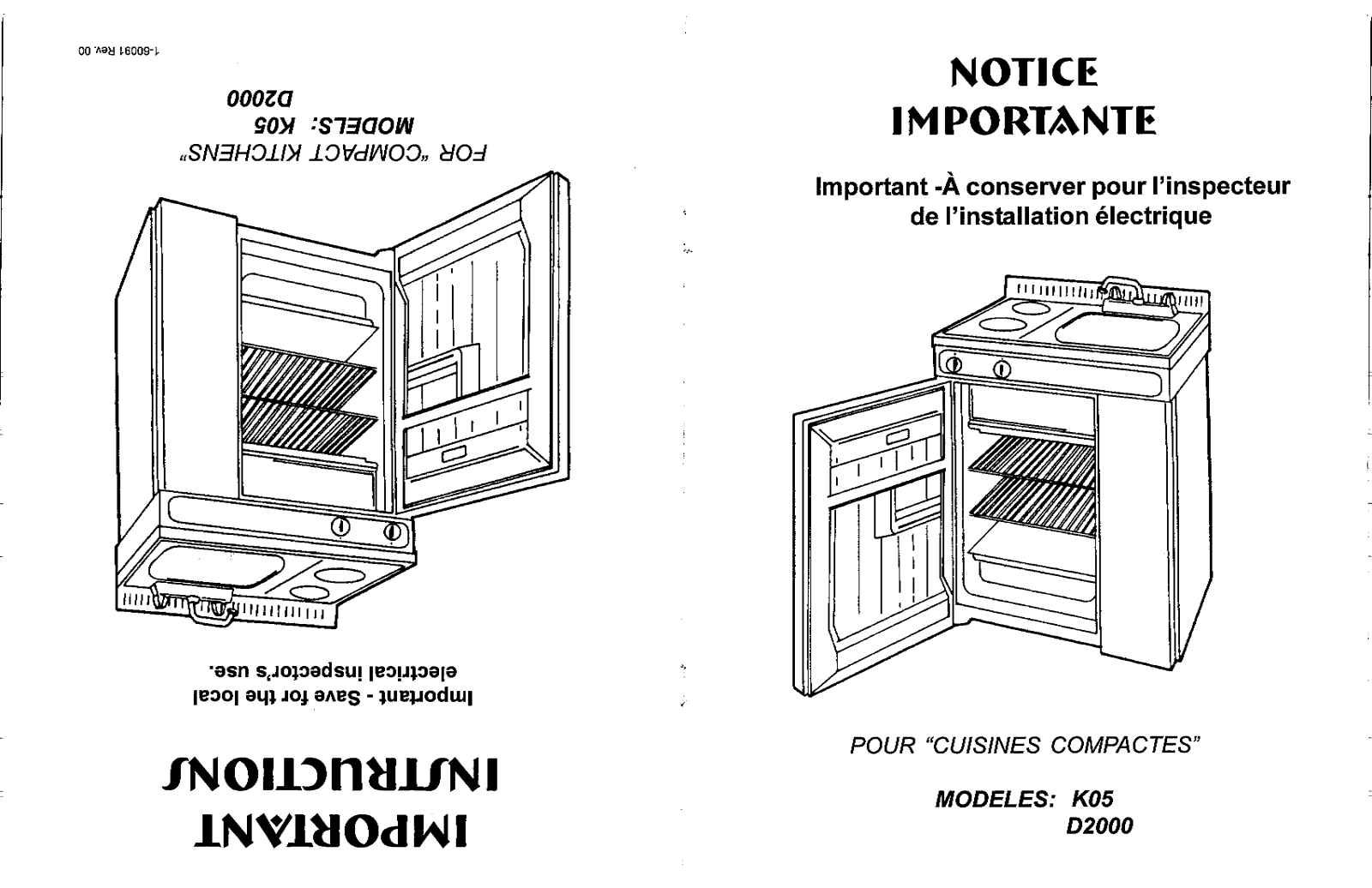 Danby D2000 User Manual