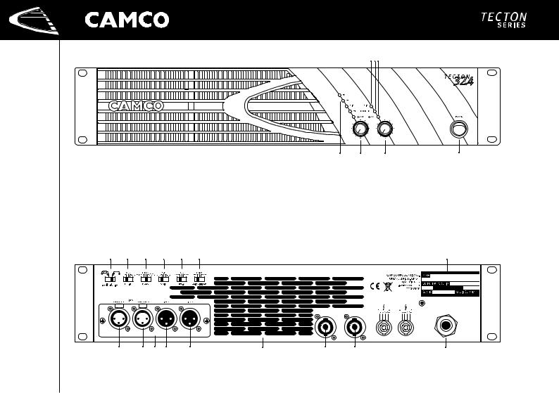 Camco P Series, P.8, P.7, P.5, P.4 User Manual