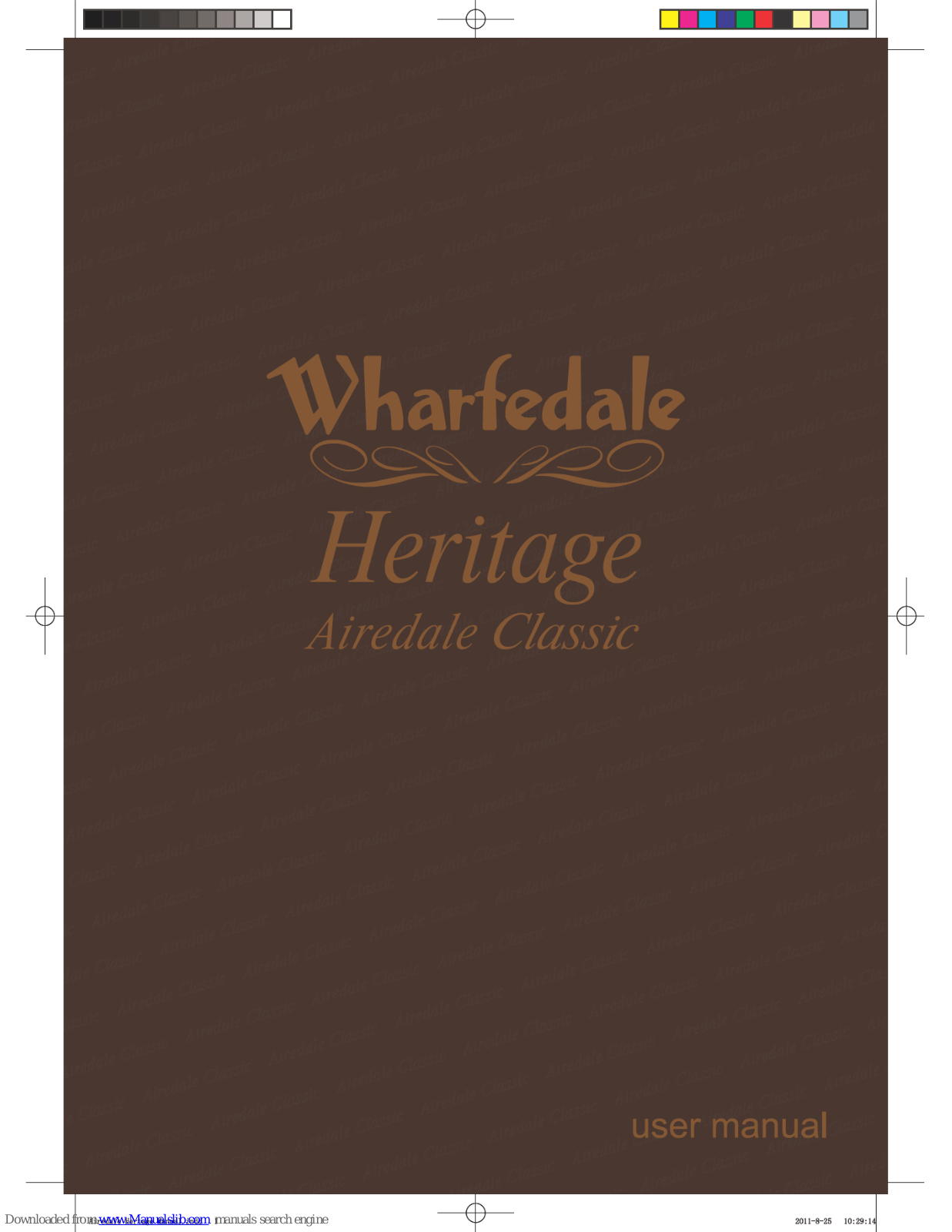 Wharfedale Pro Heritage Airedale Classic User Manual