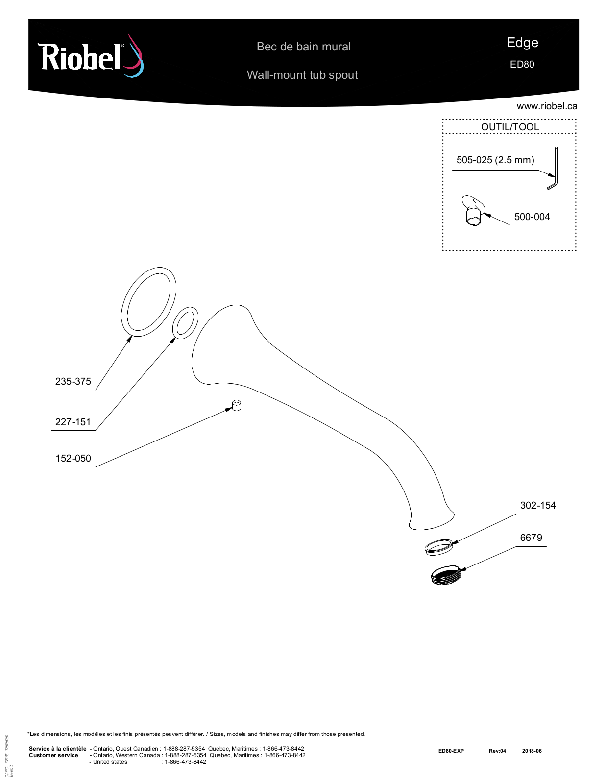 Riobel ROBL1268 Specifications - ManualMachine.com