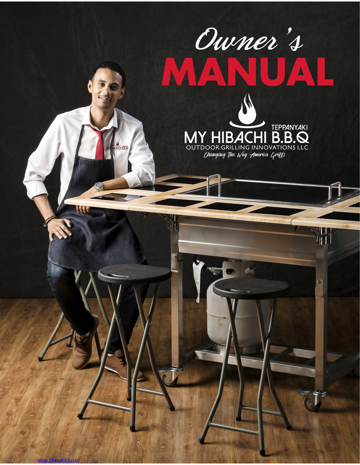 My Hibachi B.B.Q My Hibachi BBQ 3-in-1 Owner's Manual