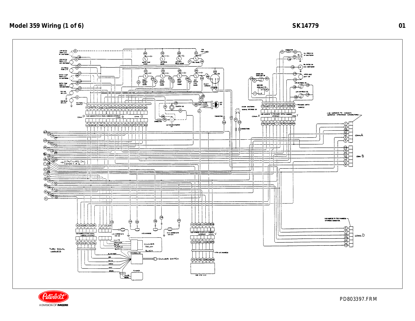 Peterbilt 359 Schematic