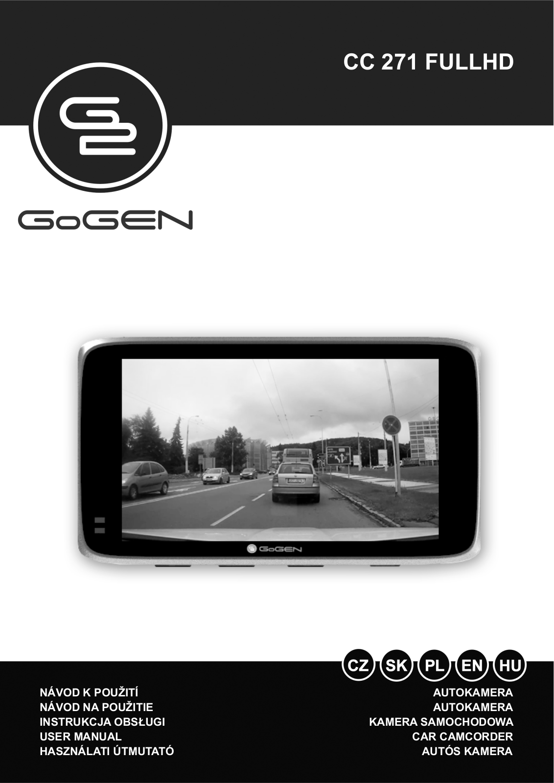 Gogen CC 271 FULL HD Operating Instructions