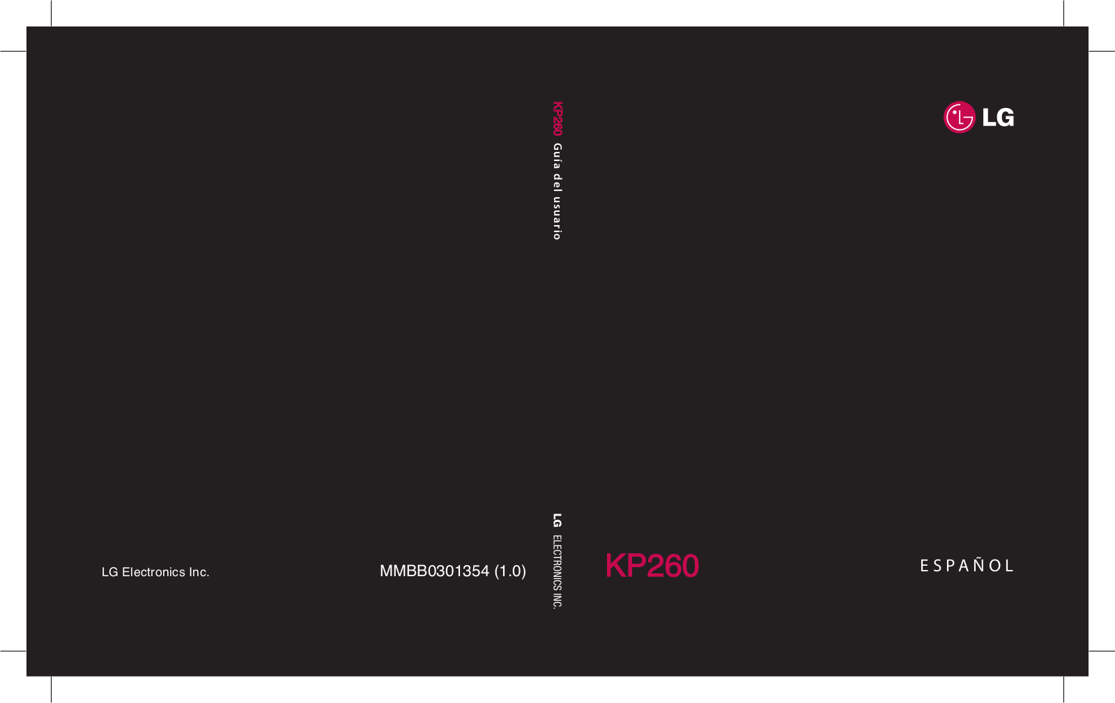 LG KP260C User manual