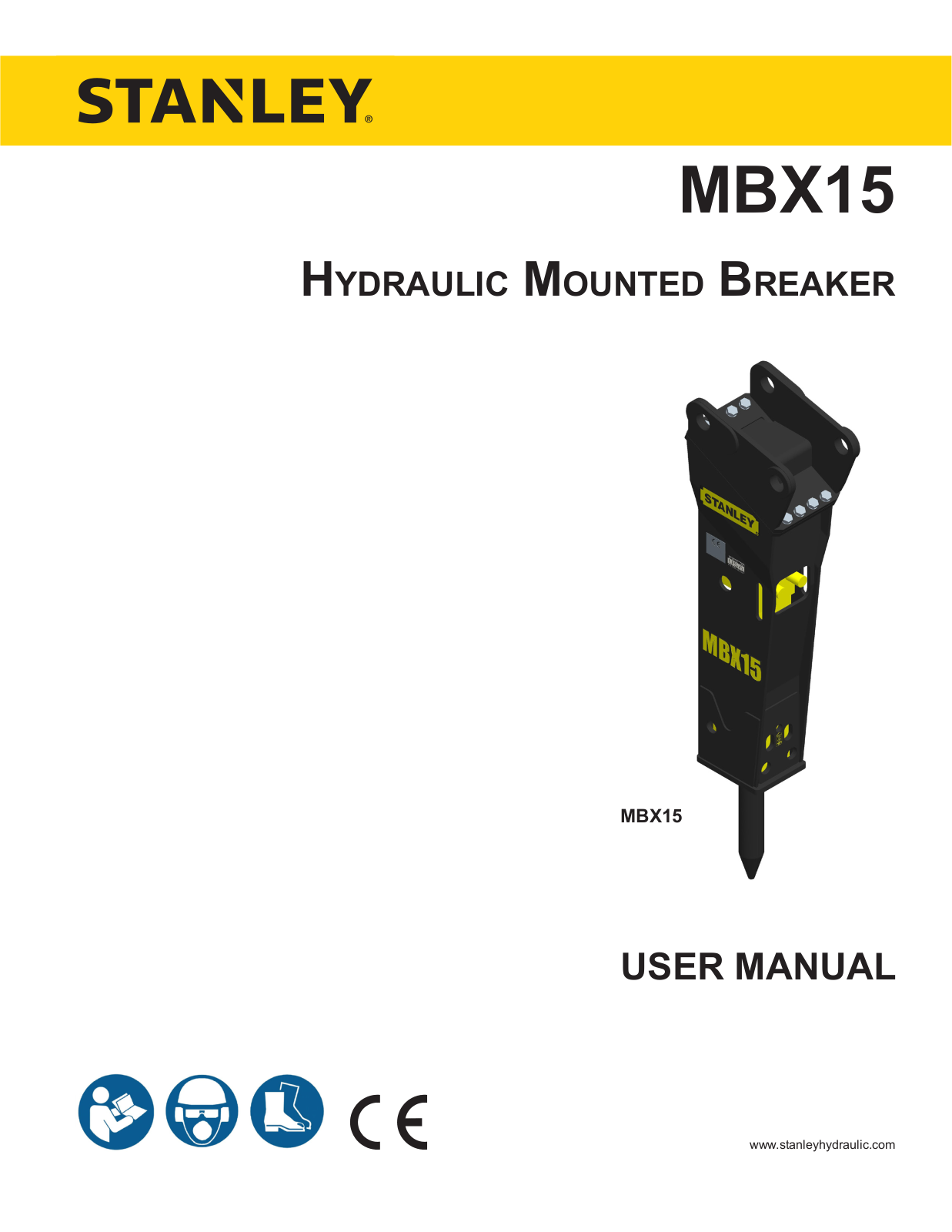 Stanley Black & Decker MBX15 User Manual