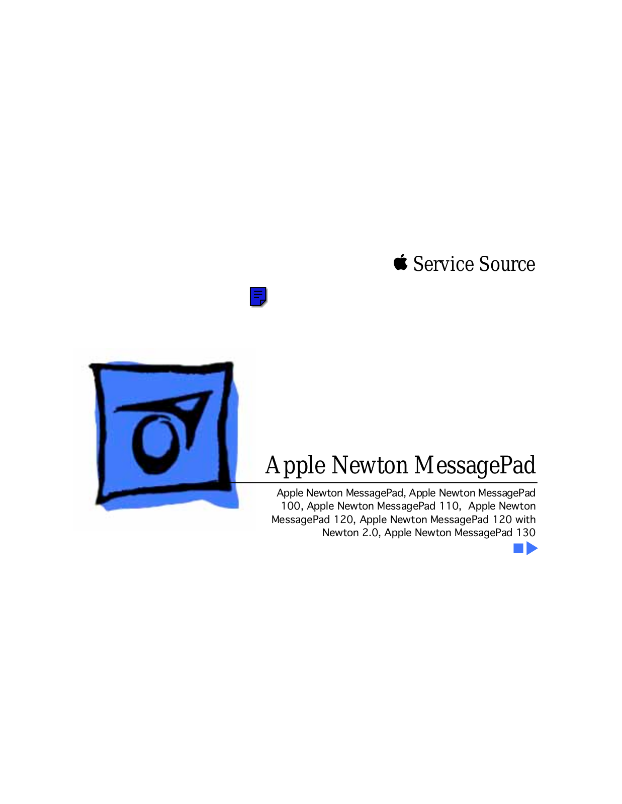 Apple Messagepad 100.110.120.130 Service Manual