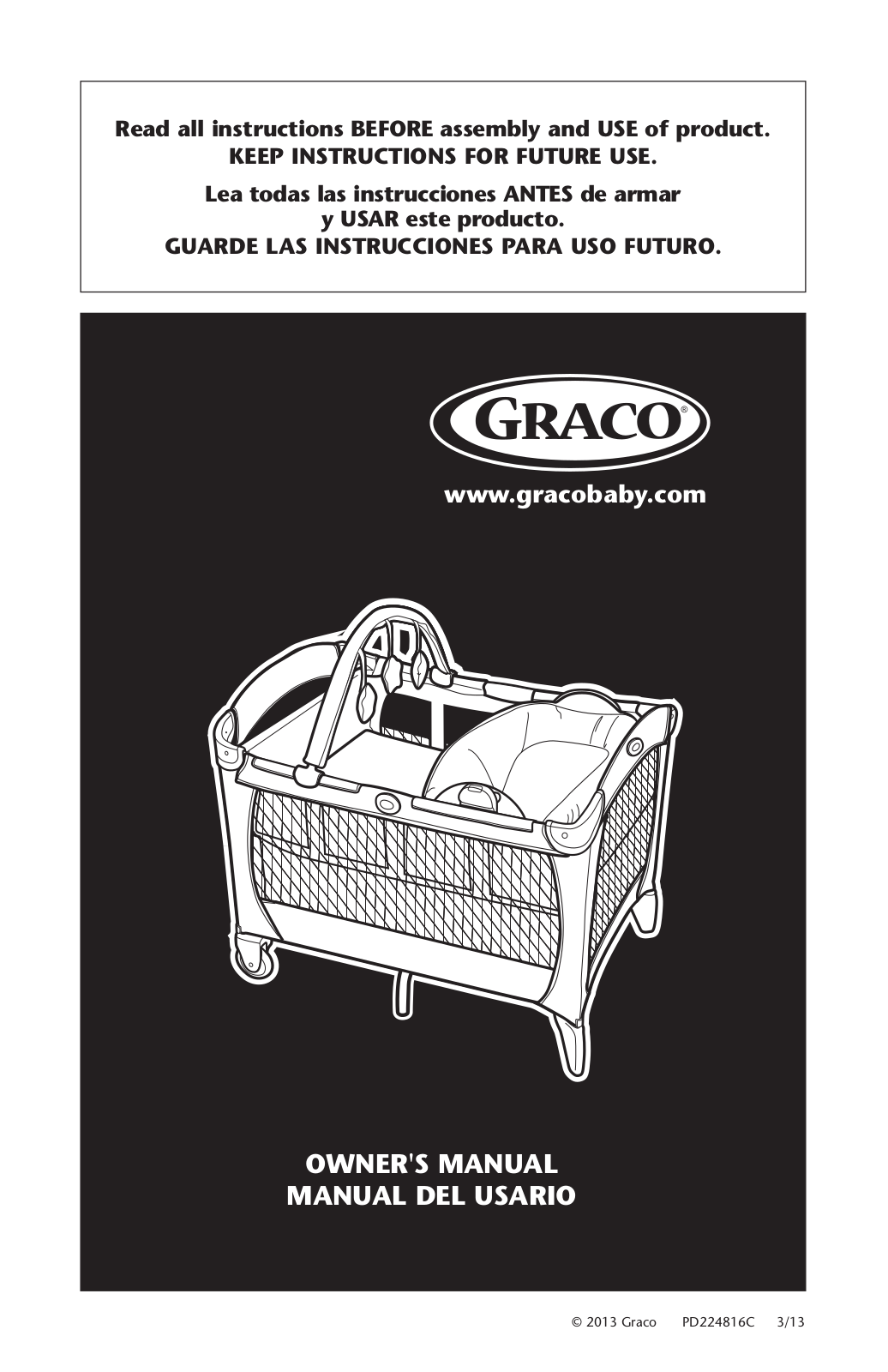 Graco PD224816C User Manual