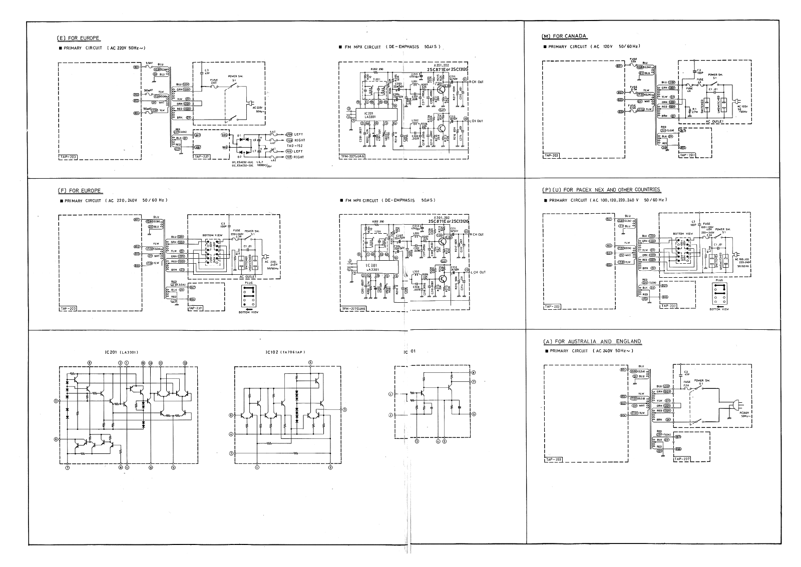 JVC 4-VR-5446 Schematic