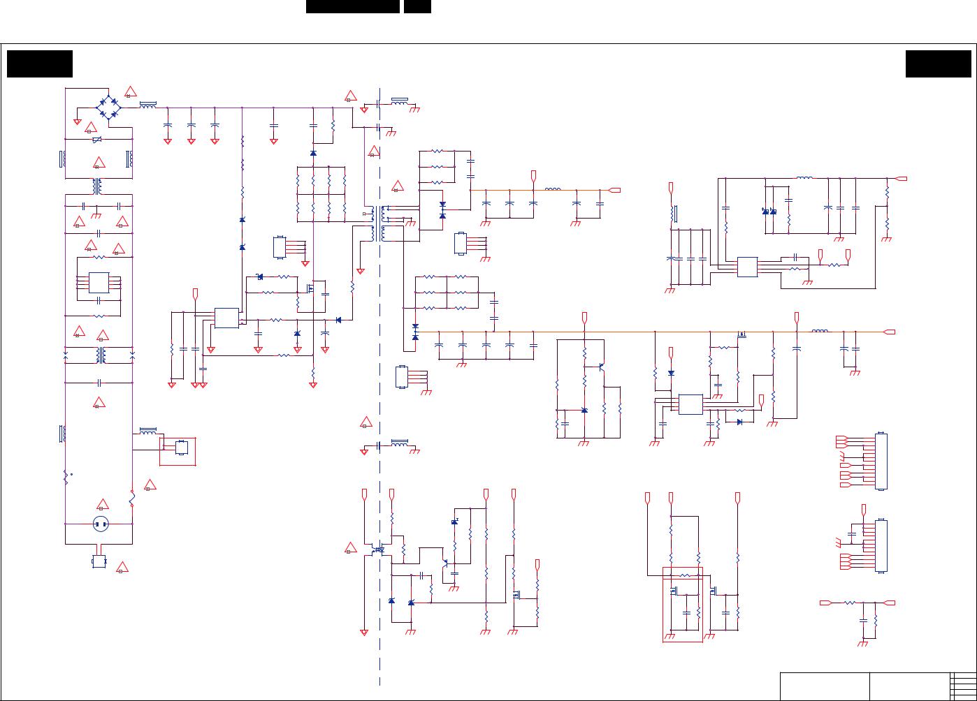 Philips 715G5793 PSU Schematic