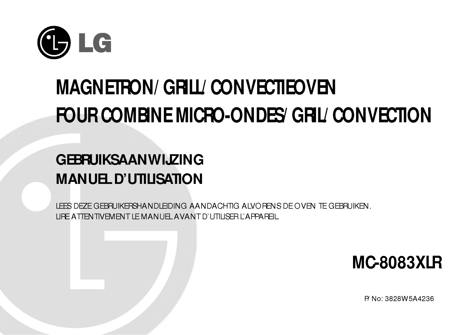 LG MC-8083XLR User Manual