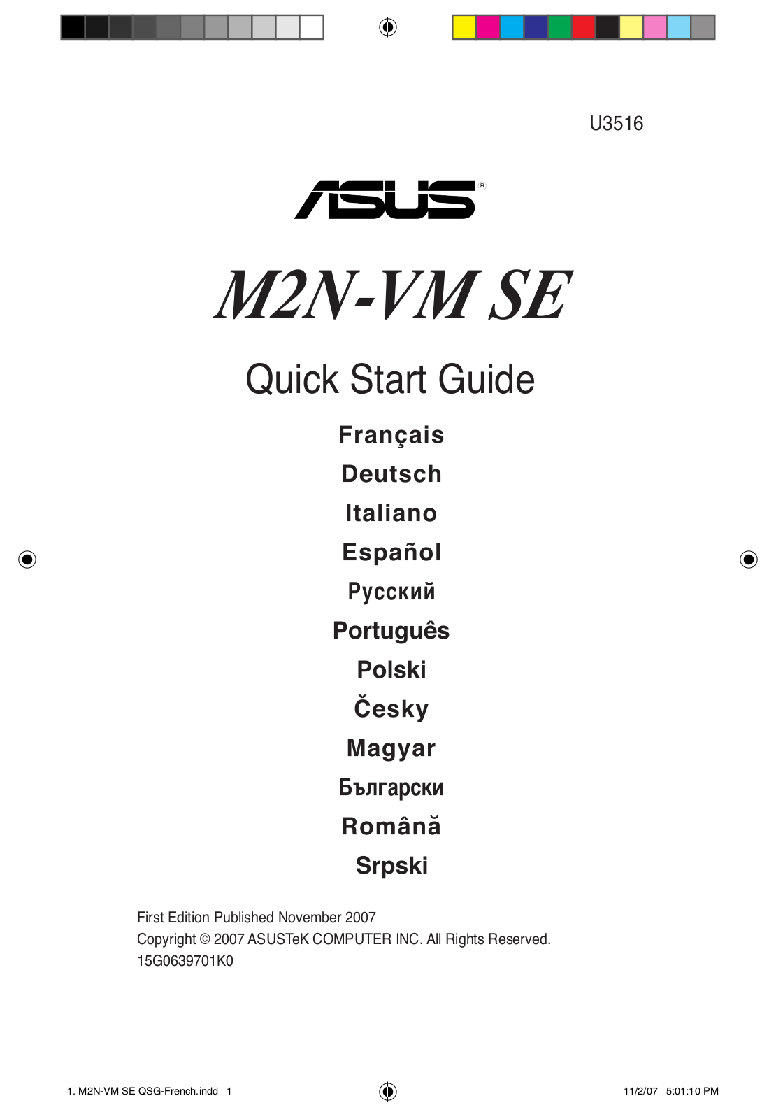 Asus M2N-VM SE User Manual