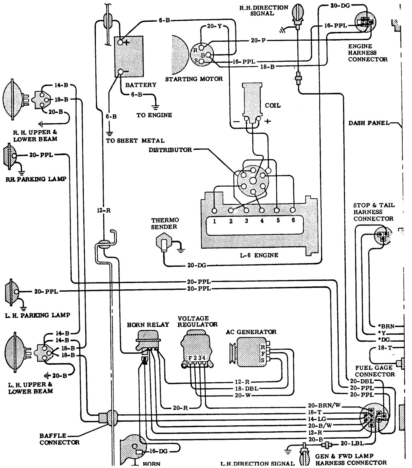 Chevrolet 965 schematic