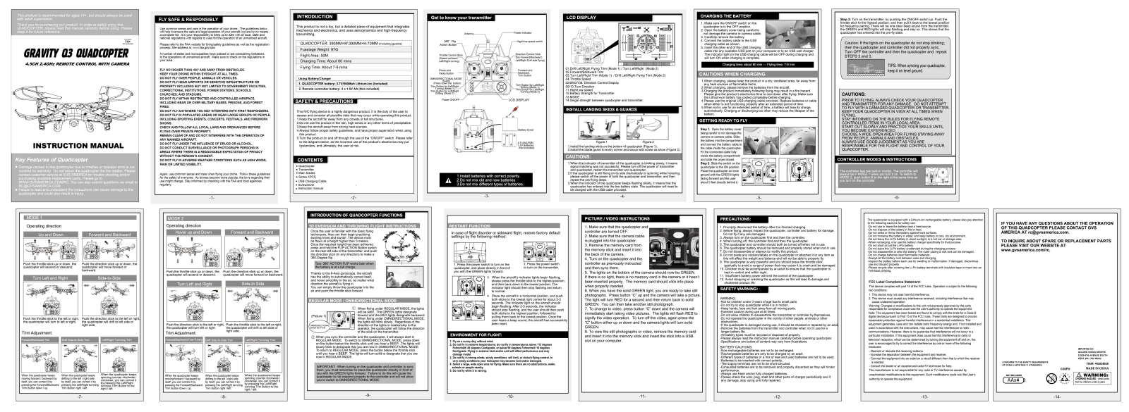 SHANTOU 482016020 M68 User Manual