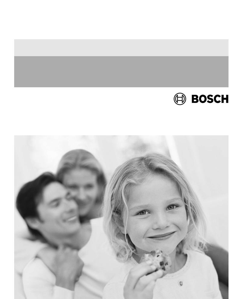 Bosch HBN34, HBL35, HBN35 Use and Care Manual