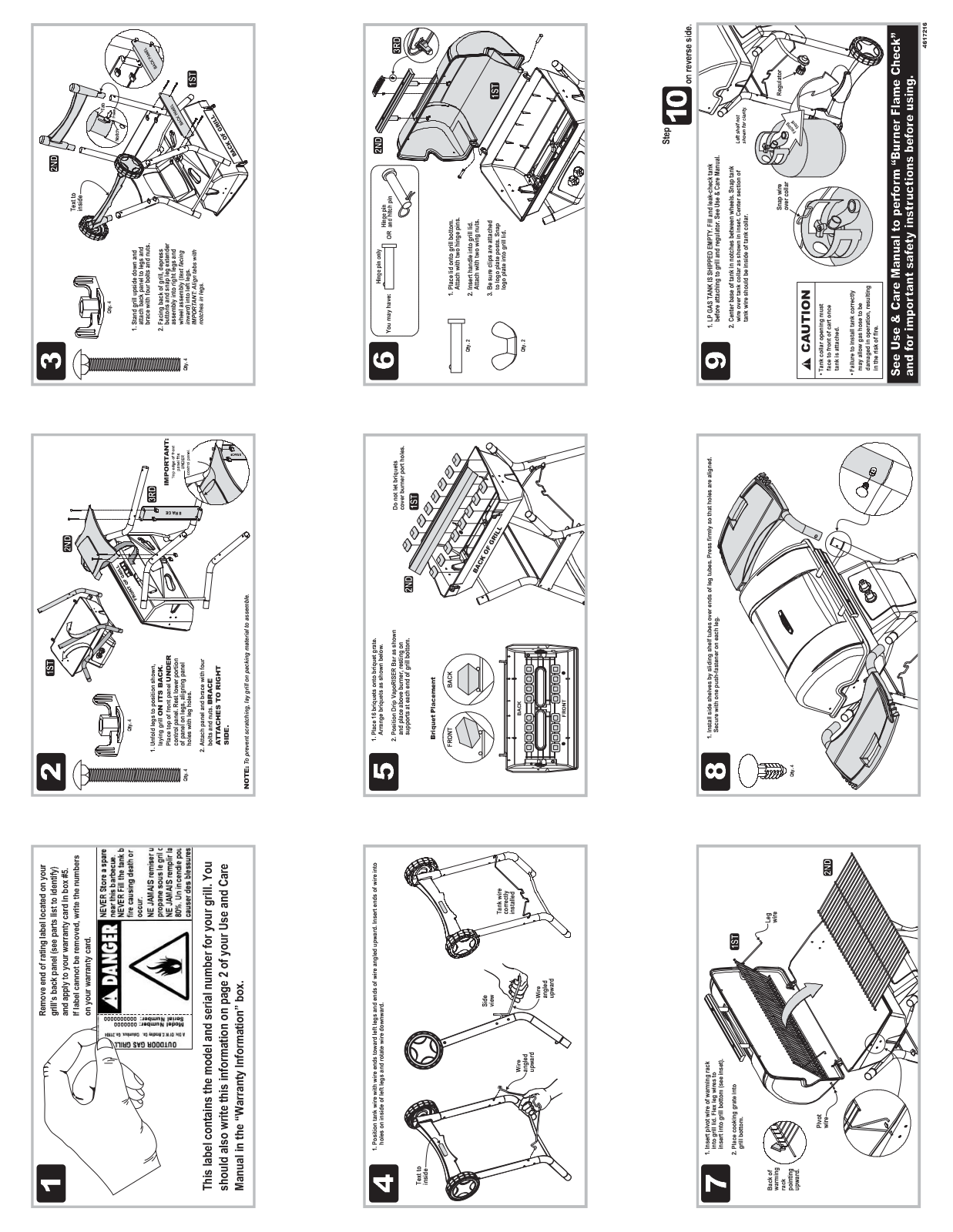 Charbroil 4617216 Owner's Manual