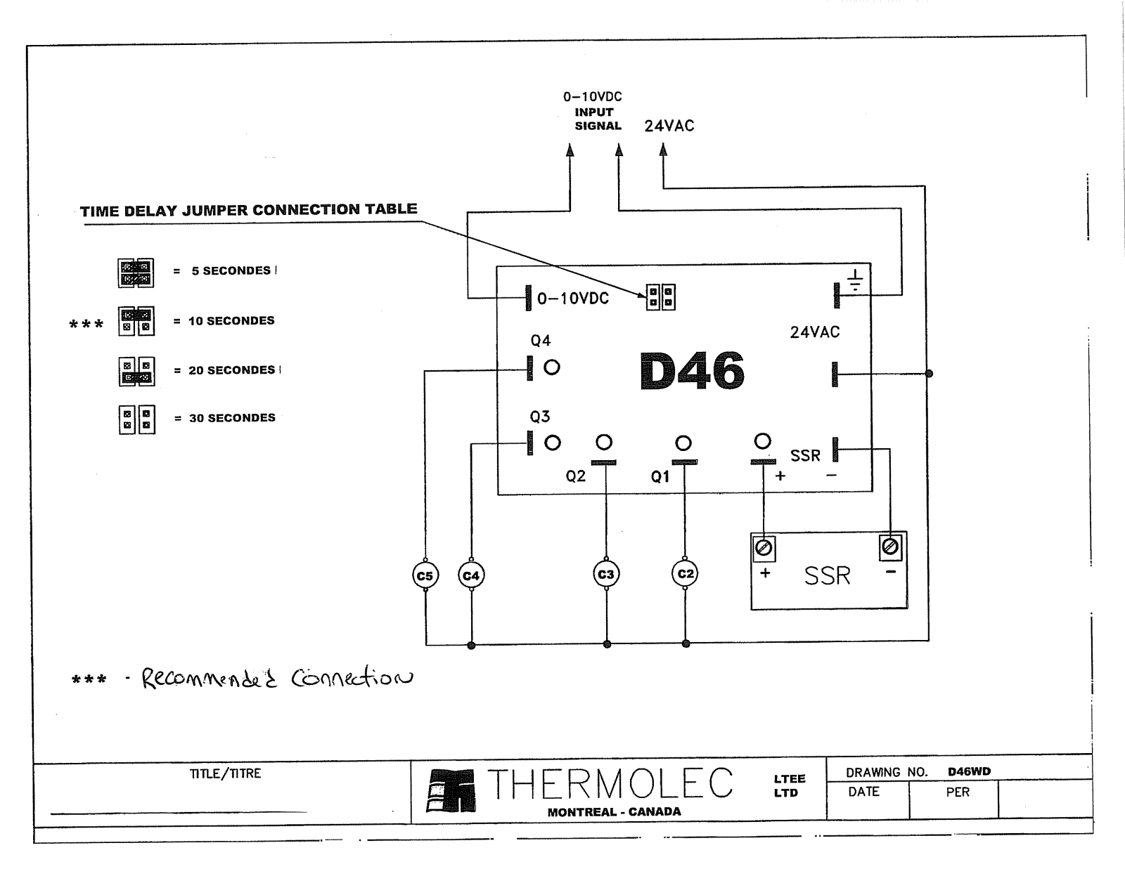 CaptiveAire D46 User Manual