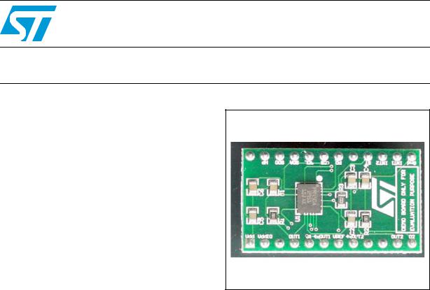 ST MKI096V1 User Manual